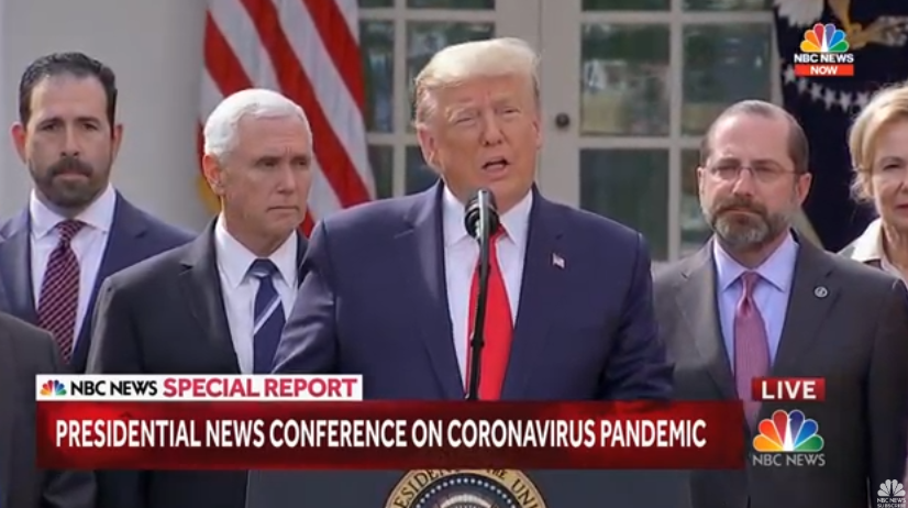 快讯！特朗普宣布美国进入紧急状态