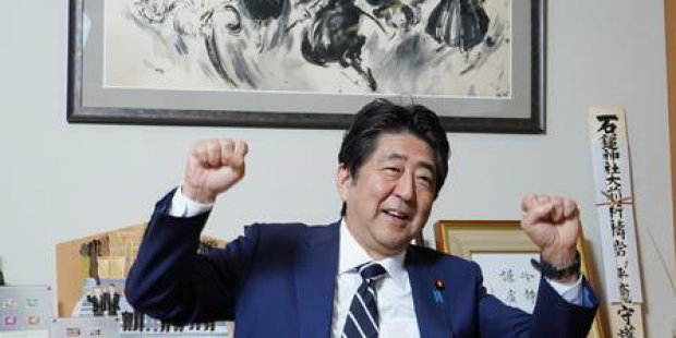 是否有意第三次出任日本首相？安倍回应了