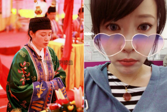 写真女星淡出演艺圈三年 考上道士转行当庙婆