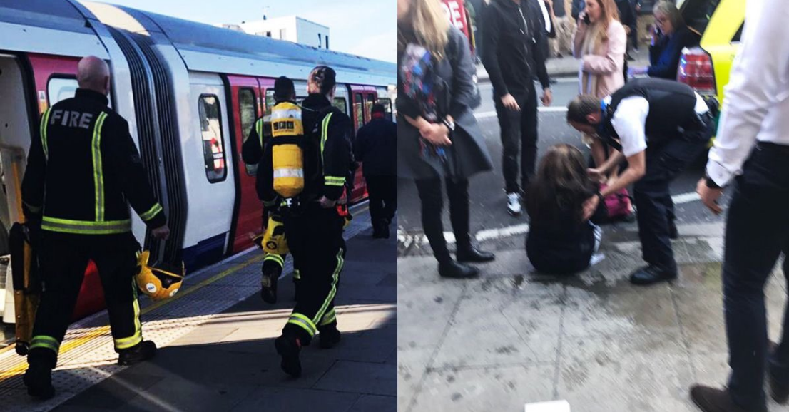 突发！伦敦市中心地铁发生爆炸 火球飞下 大规模踩踏