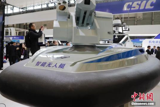 中国造！世界最快无人艇最高航速超92.6公里/时