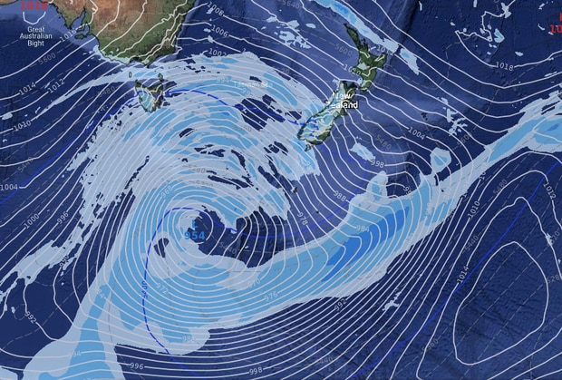 20191202 A graphic of the storm as its projected to look on Wednesday