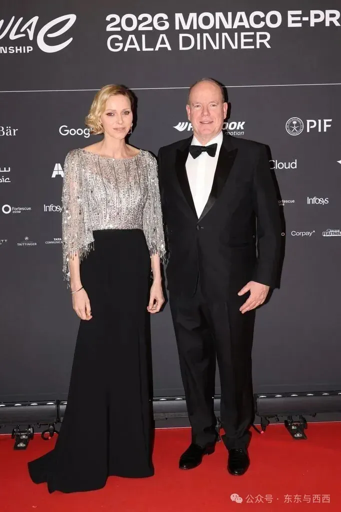 Princess Charlene of Monaco dazzles in Kate Middleton's favorite designer at E-Prix Gala
