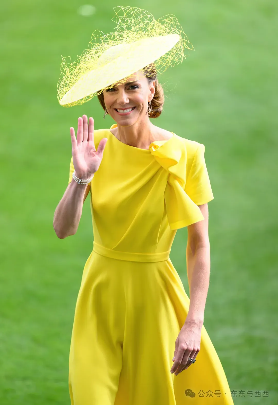 ASCOT, ENGLAND - JUNE 17: Catherine, Princess of Wales attends day two of Royal Ascot 2026 at Ascot Racecourse on June 17, 2026 in Ascot, England. (Photo by Karwai Tang/WireImage)