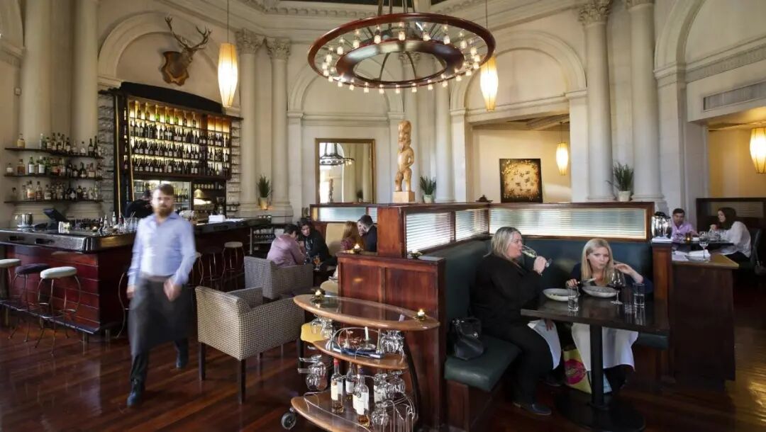 Logan Brown's grand interior was home to a bank until 1996.