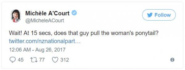 ACourts tweet