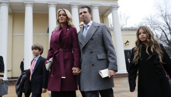Donald Trump Jr and Vanessa