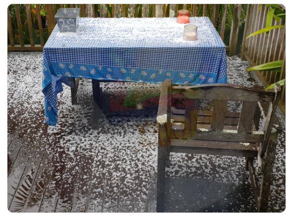 Hail in Auckland 2 20181120