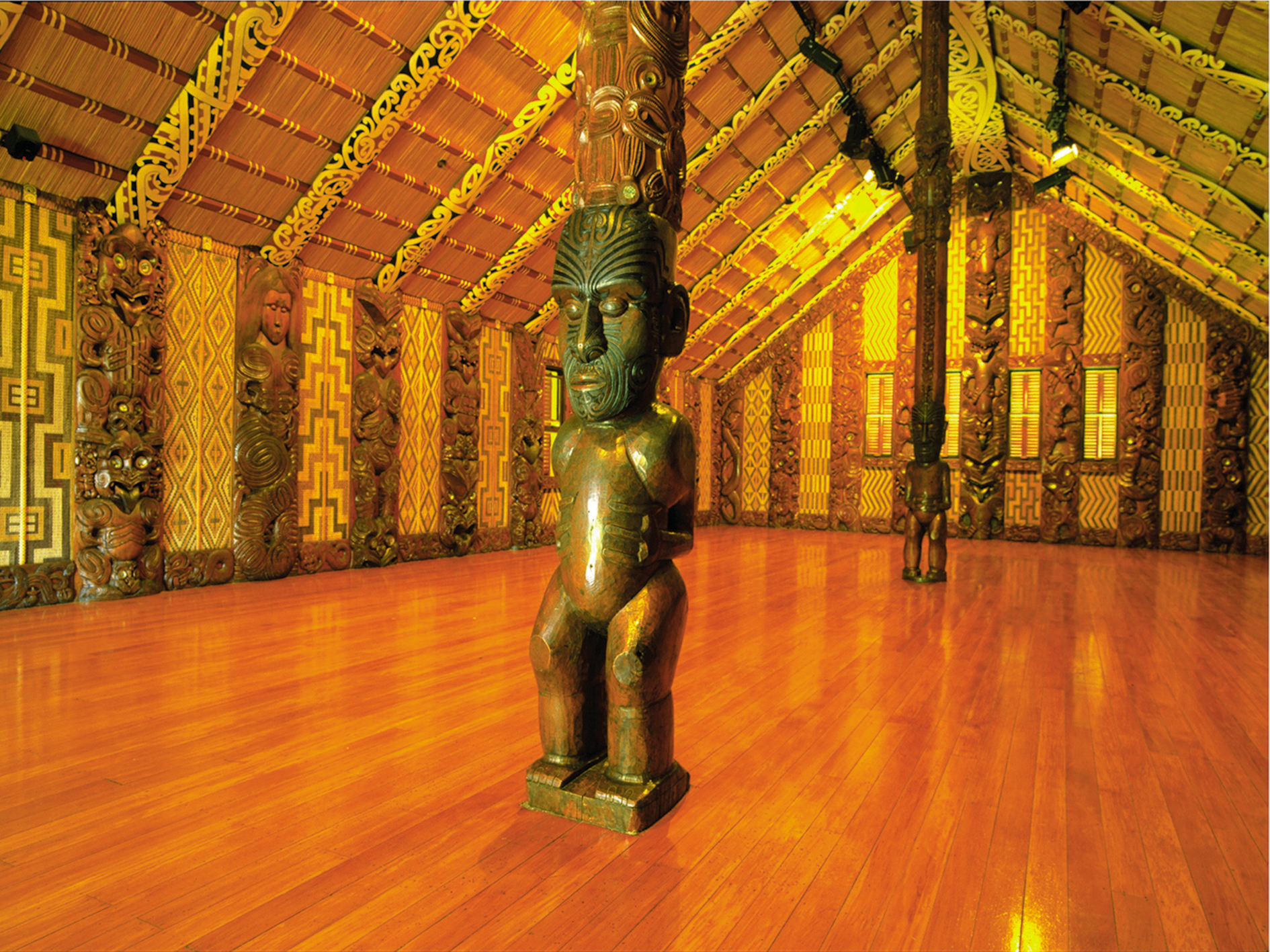【新西兰旅游局】毛利会堂“马拉埃（marae）”