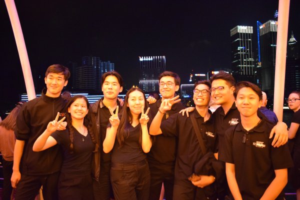 NZSSC members on tour in Hong Kong
