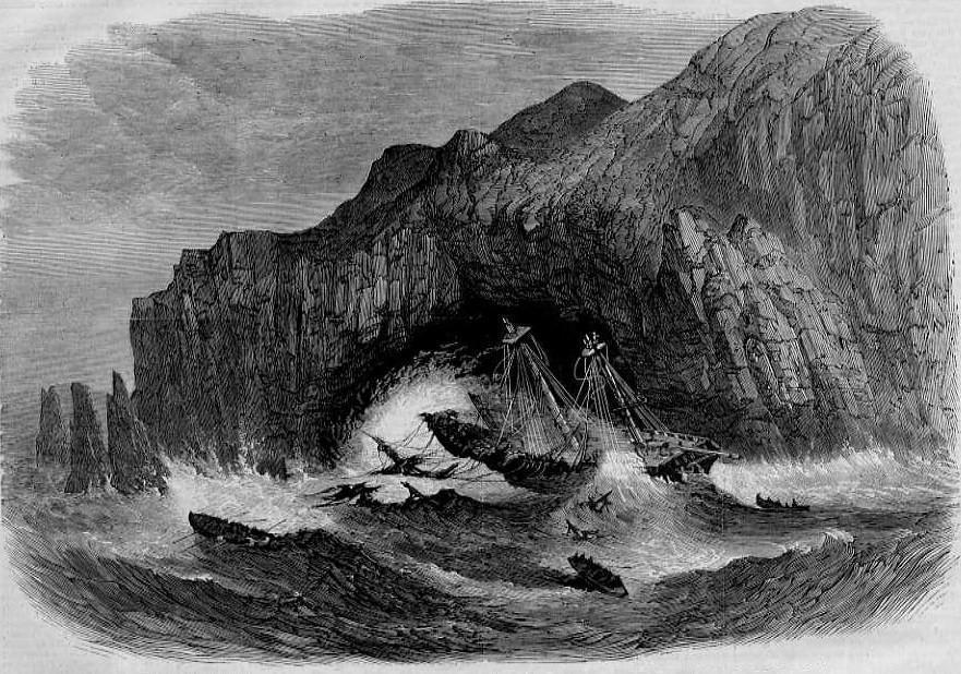 No shipwreck no cave