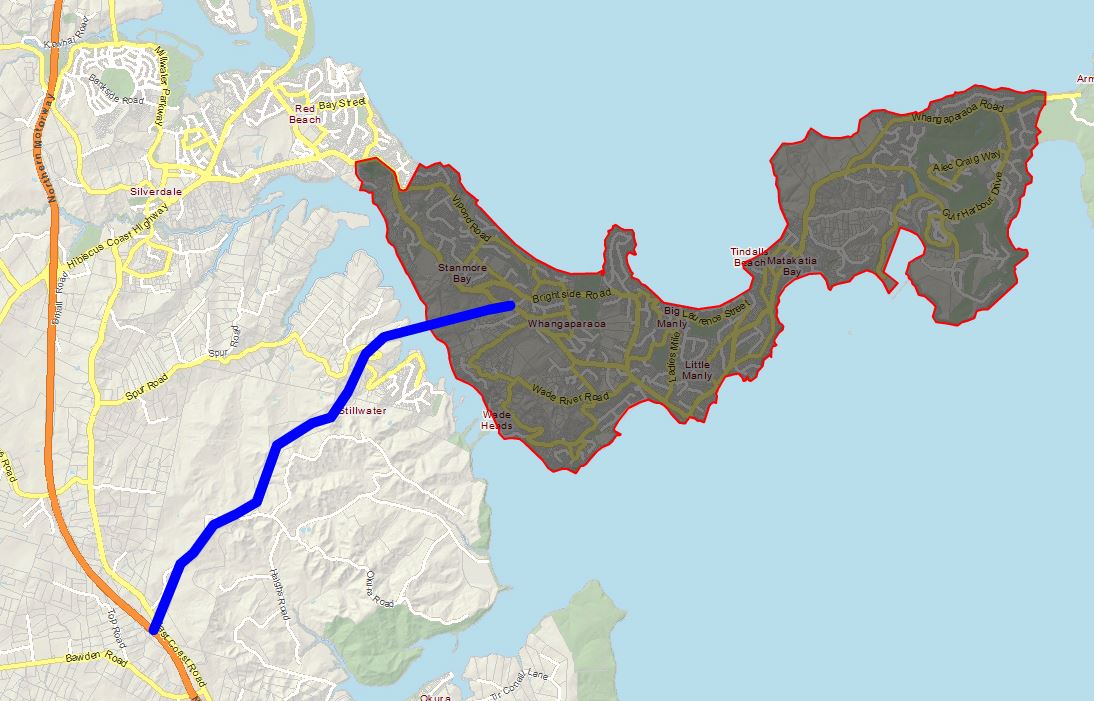 Penlink Population Location
