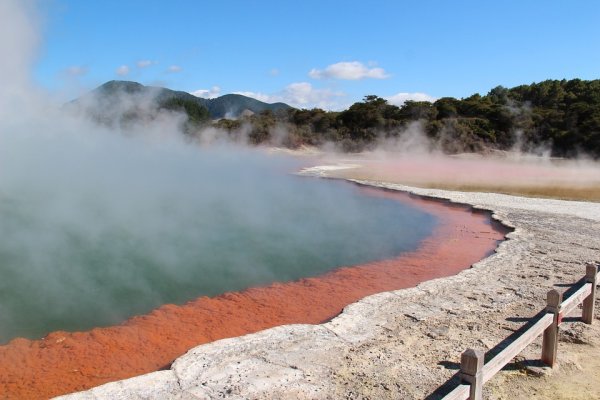 Rotorua volvano area