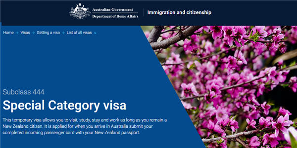Special Category Visa banner