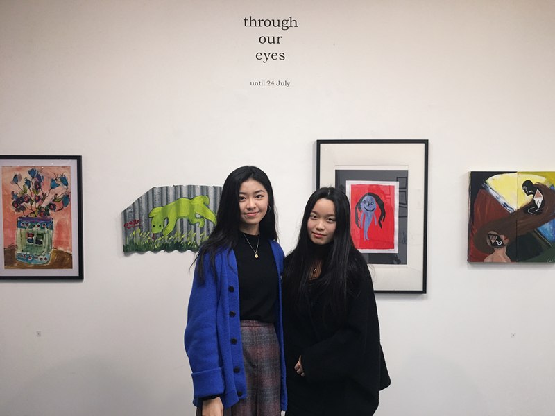 奥克兰华裔高中生筹办艺术展 带人们走进自闭症患者的内心世界