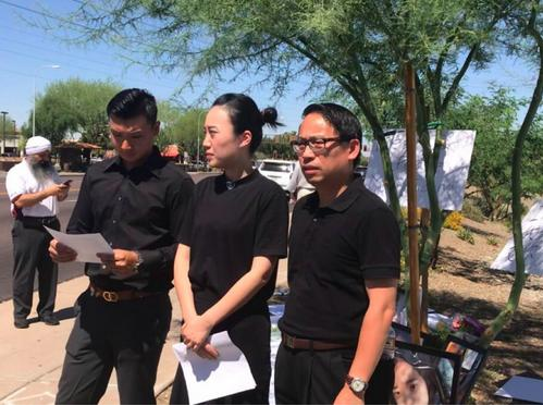 不公降罪惹众怒 在美华人群体再度举行江玥追思会