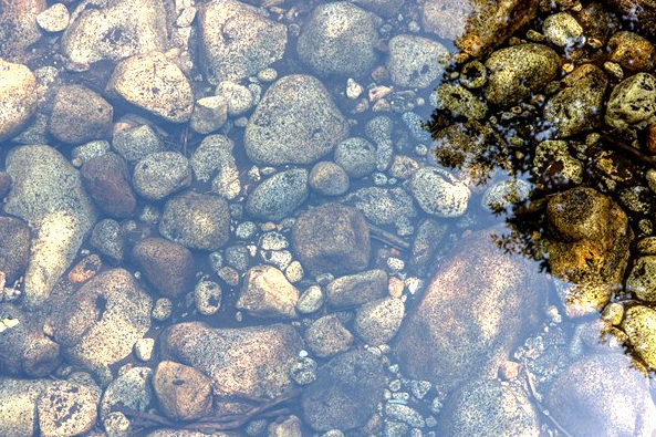 新西兰南岛景区品德尔斯潭 Pinders Pond