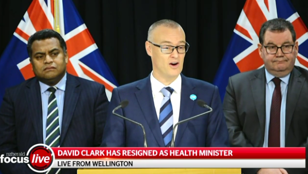 突发：卫生部长David Clark宣布辞职！