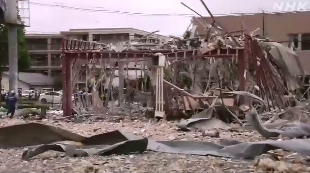 日本福岛爆炸已致1死17伤 疑似火锅店液化气泄漏导致