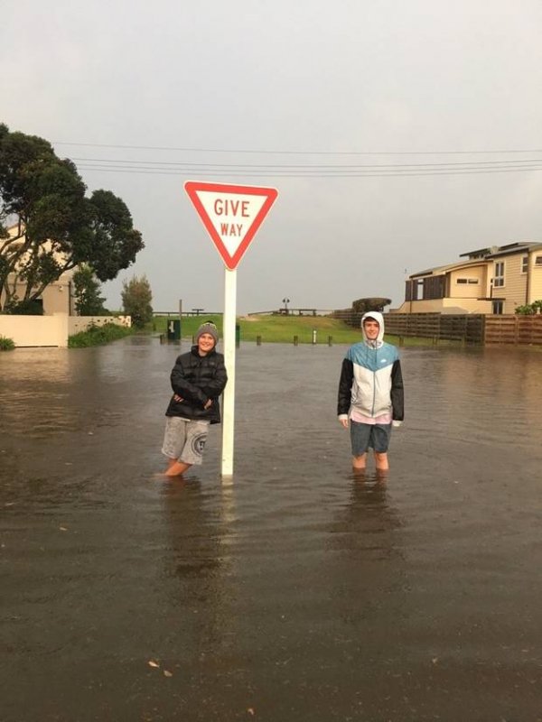 Yesterdays flooding across Auckland the Coromandel and the Western Bay of Plenty kept emergency services busy2.
