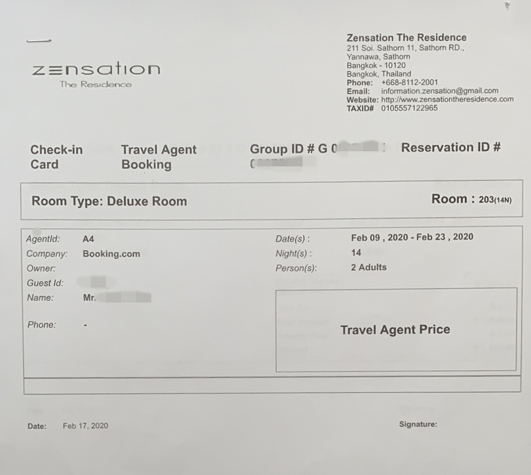 accomodation evidence