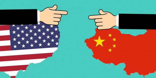 美国国旗，降了