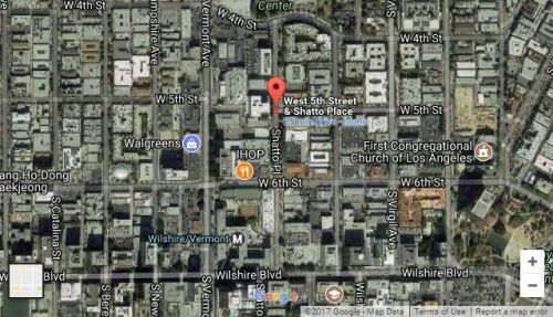 china ambassy in LA GUNSHOT