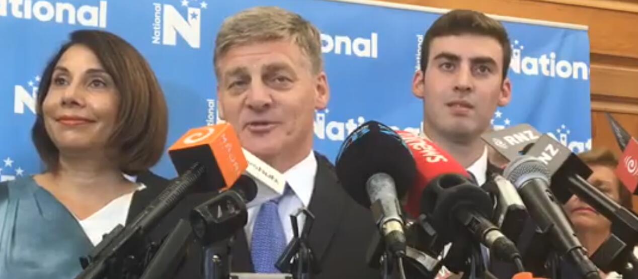 Bill English辞去国家党党魁 昨日在中文先驱完成最后专访