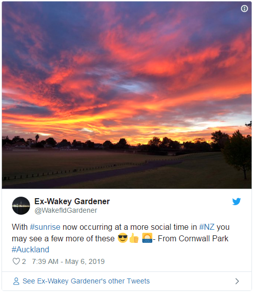 fiery sunrise 2019050605