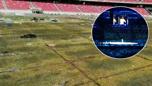 山西回应张学友演唱会损坏足球草坪：将下“封杀令”