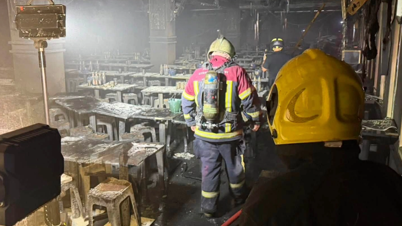 泰国曼谷一家酒吧发生火灾 至少27人丧生
