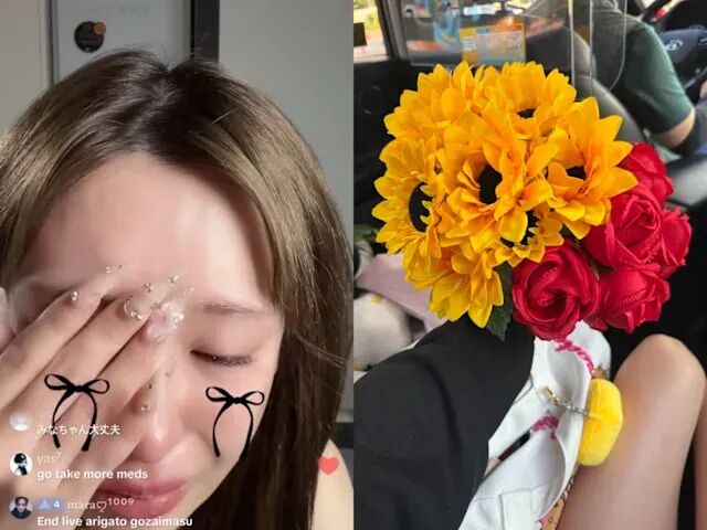 日本网红追星时因一个小举动被其他粉丝疯狂辱骂,终于不堪受辱在直播时自杀...