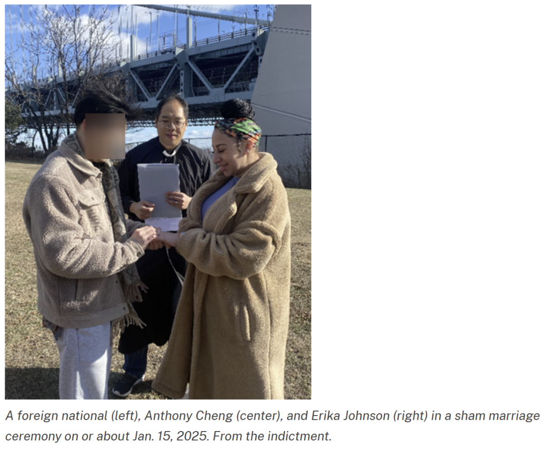 移民大震动!上千人过去10年靠这招拿婚姻绿卡出事,绝大多数是华人,恐遭倒查