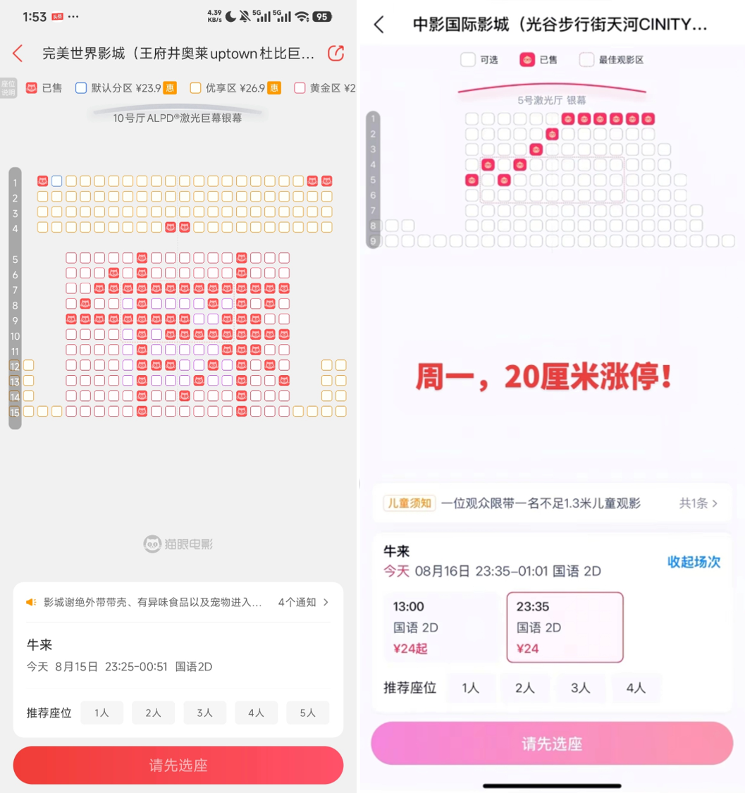 股民组团看《牛来》讨彩头,票房暴涨千倍带火 A 股牛字辈股票