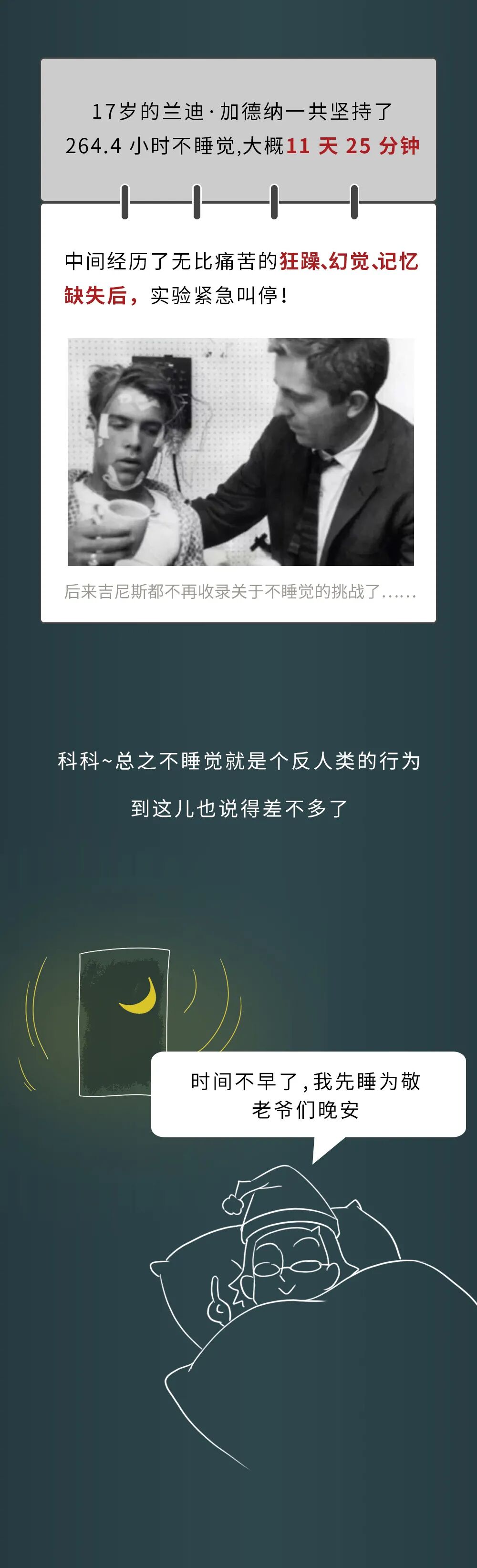 人如果一直不睡觉，第几天会死？🧐