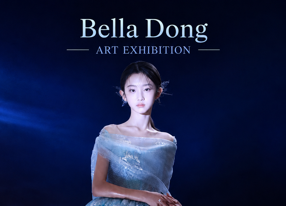 《Blooming · 花开了》圆满落幕：从画笔到高定，12岁Bella Dong在奥克兰博物馆完成一次关于艺术与成长的绽放