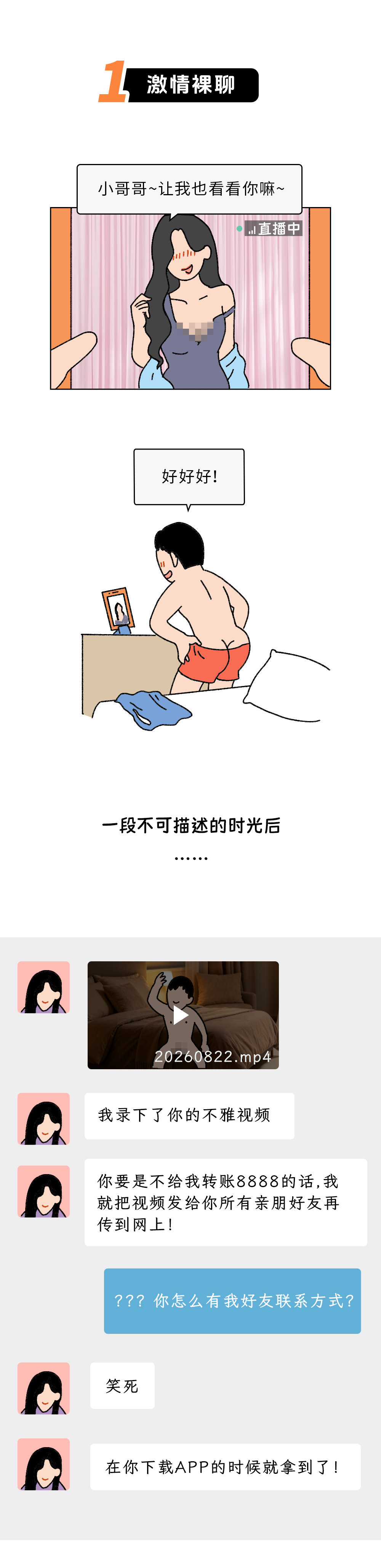深夜刷到的擦边直播，是怎么一步步骗你钱的？