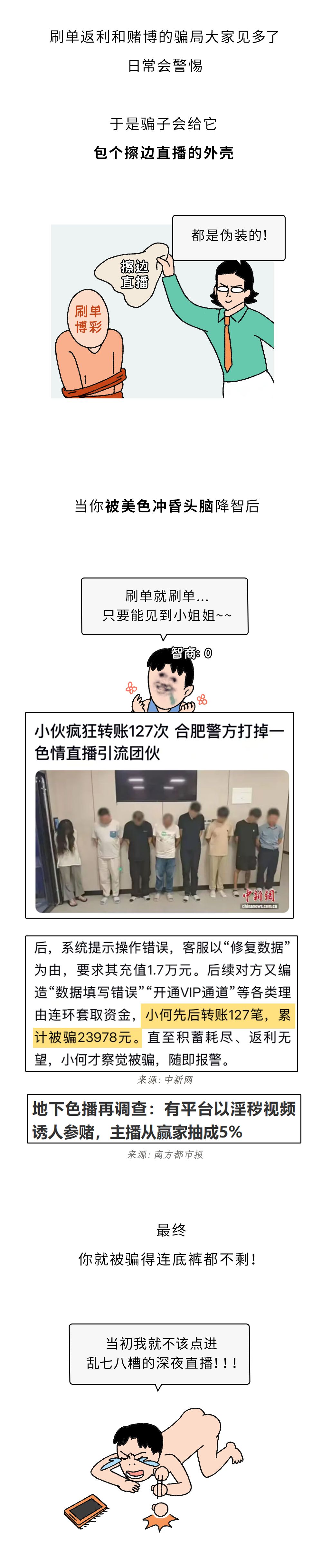 深夜刷到的擦边直播，是怎么一步步骗你钱的？