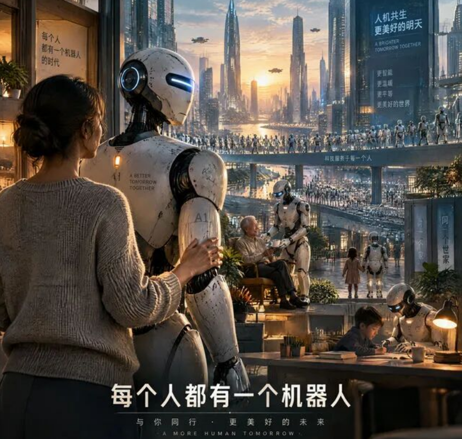 马斯克预测未来世界：20年后1000亿台人形机器人
