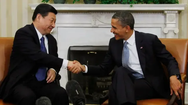 从年轻县官到国家主席:习近平41年来的访美影像