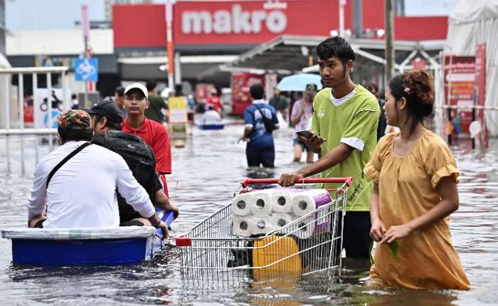 泰国洪灾波及近180万人 已致8人遇难