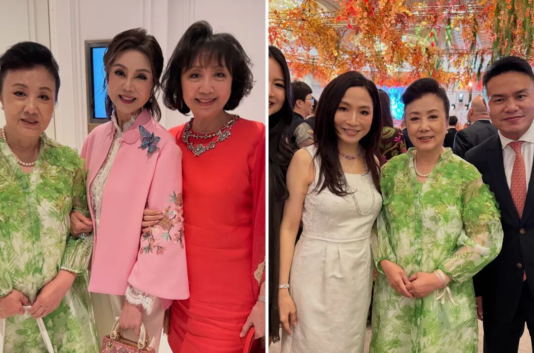 奚梦瑶澳门婚礼站C位!何超琼、甘比送祝福,半个港澳名流圈都来了