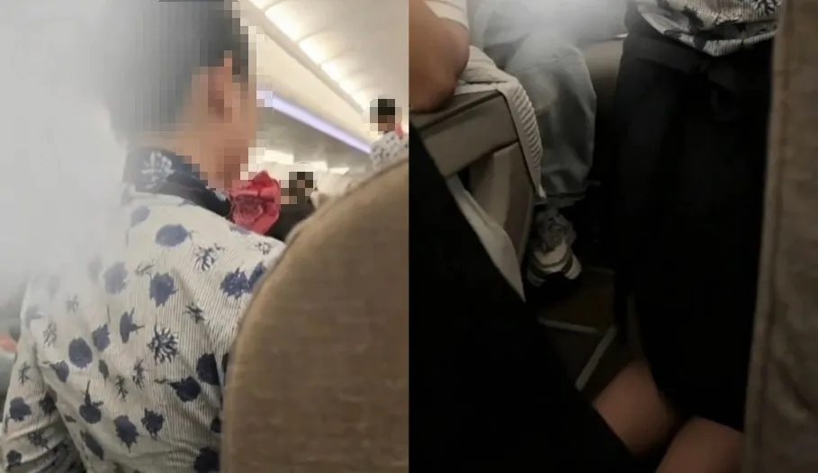 “空姐下跪求乘客谅解”目击者发声:跪了两三次,男子要求去医院检查;东航内部人士称乘客睡眠中被服务车碰到惊醒,航司暂无处理结果 | “空姐下跪求乘客谅解”目击者发声:跪了两三次,男子要求去医院检查;东航客服回应