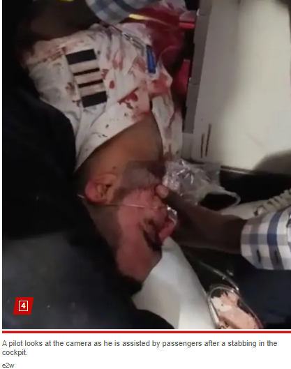 突发！国际航班空中惊魂，副机长持刀刺伤机长！载180人客机骤降1.4万英尺，惊动战机升空、领空紧急关闭