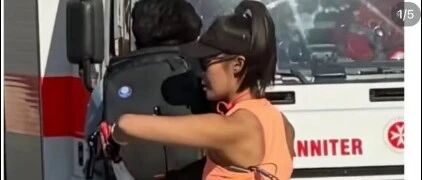 参加马拉松却坐自行车作弊，一网红被终止合作