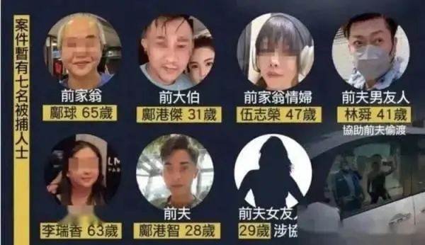 香港名媛碎尸案惊天反转?豪门老公与逃犯前夫“很亲密”,现任前任公婆4人还曾结伴旅游?