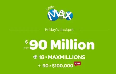 $9000万！加拿大Lotto Max头奖创历史最高纪录，周五开奖