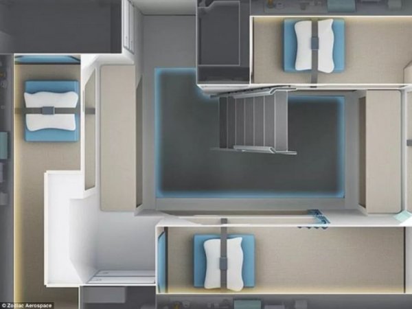 sleeping berth of aircrew 13