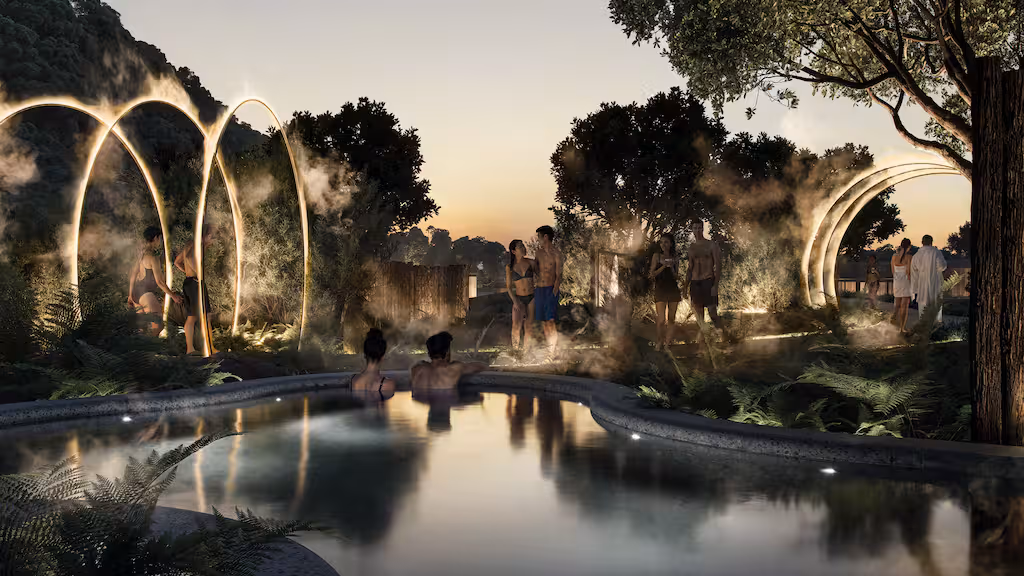 the-design-included-28-pools-and-wellness-experiences-such-a-GZXJVHYBSFHSTOJVEBR5Z573HY.jpg | 奥克兰风靡一时的温泉终于重启!砸5800万纽币,建28个池子