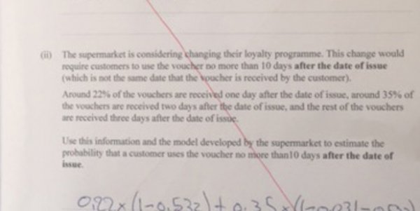 unsolvable NCEA Level 3 Statistics exam
